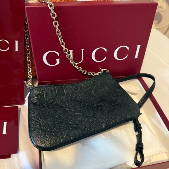 Gucci GG Emblem super mini bag - NEW condition - Picture 1 of 11